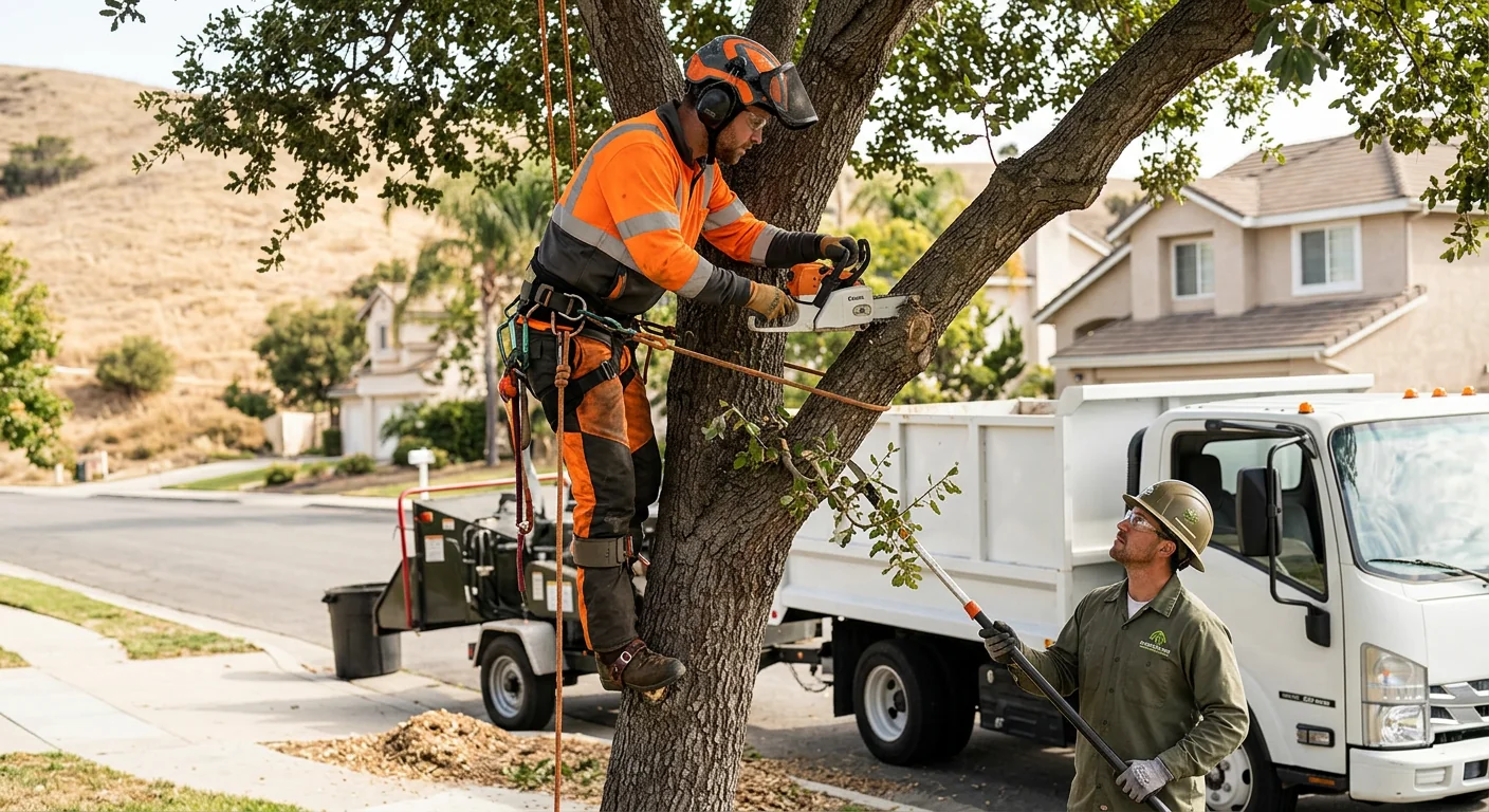 Written tree care estimate reviewed with a homeowner during an on-site assessment